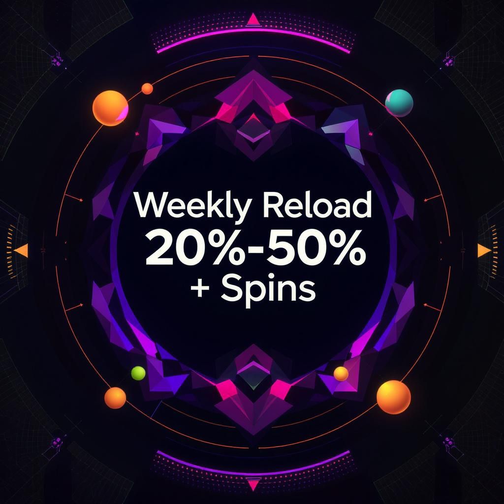 Weekly Reload 20%-50% + Spins